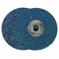 Superior Pads And Abrasives 3 Inch ROLL-ON/ROLL-OFF Style Surface Conditioning Sanding Disc (Blue / Fine) SD3F